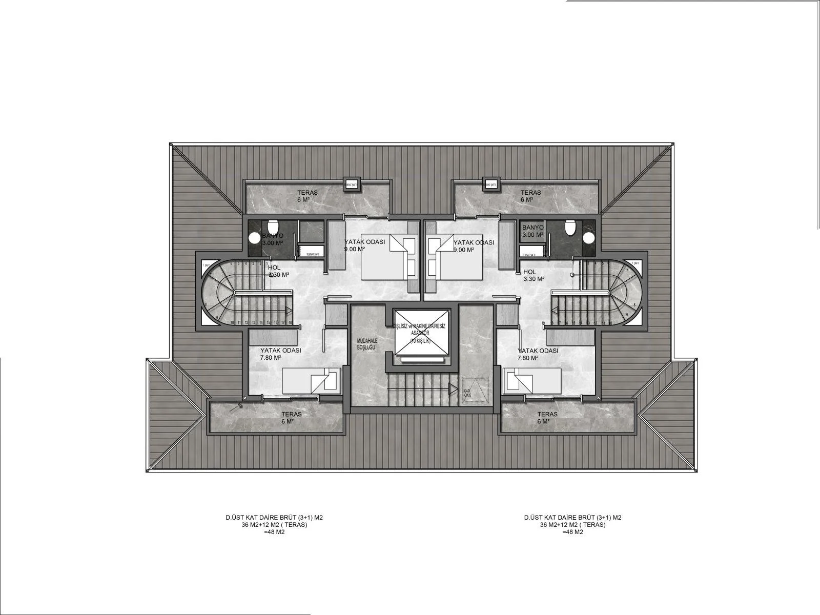 3+1 apartman, 100 m² – Kargıcak
